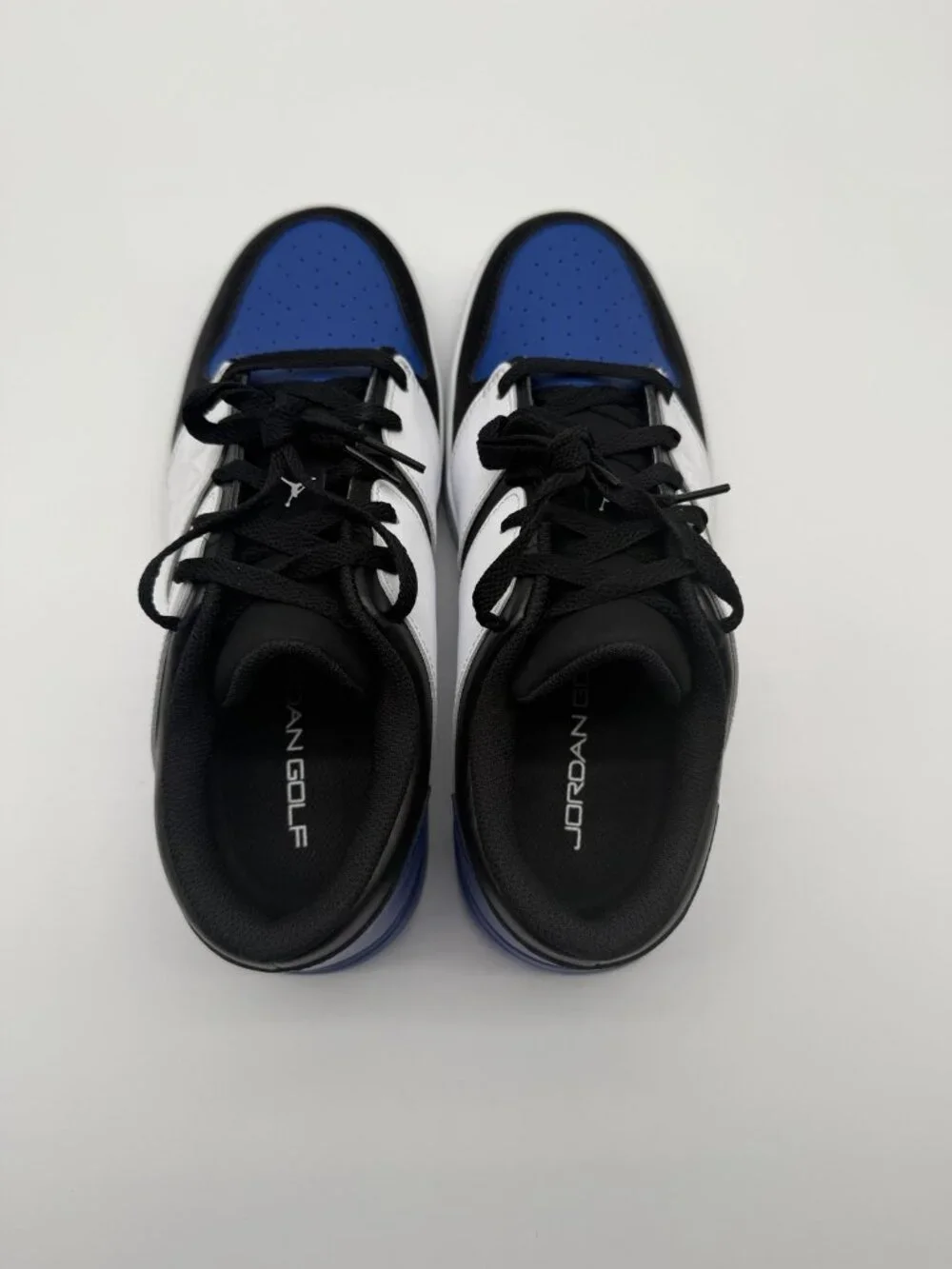 New Jordan Nu Retro Golf Shoes Men’s Size 9 White Black Royal Blue FZ4153 004